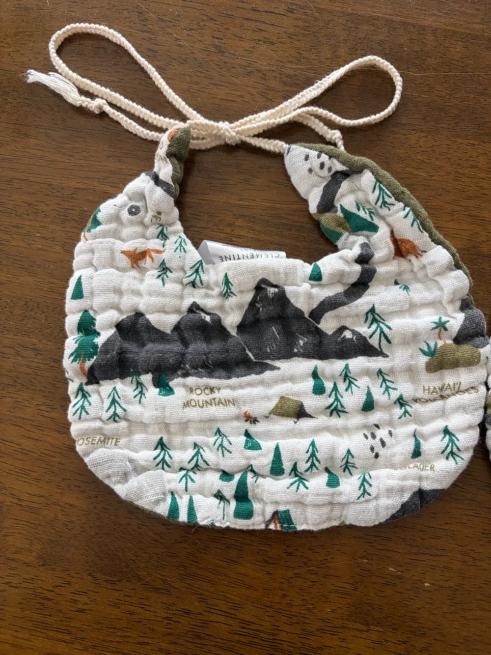 Clementine kids bibs - set of two